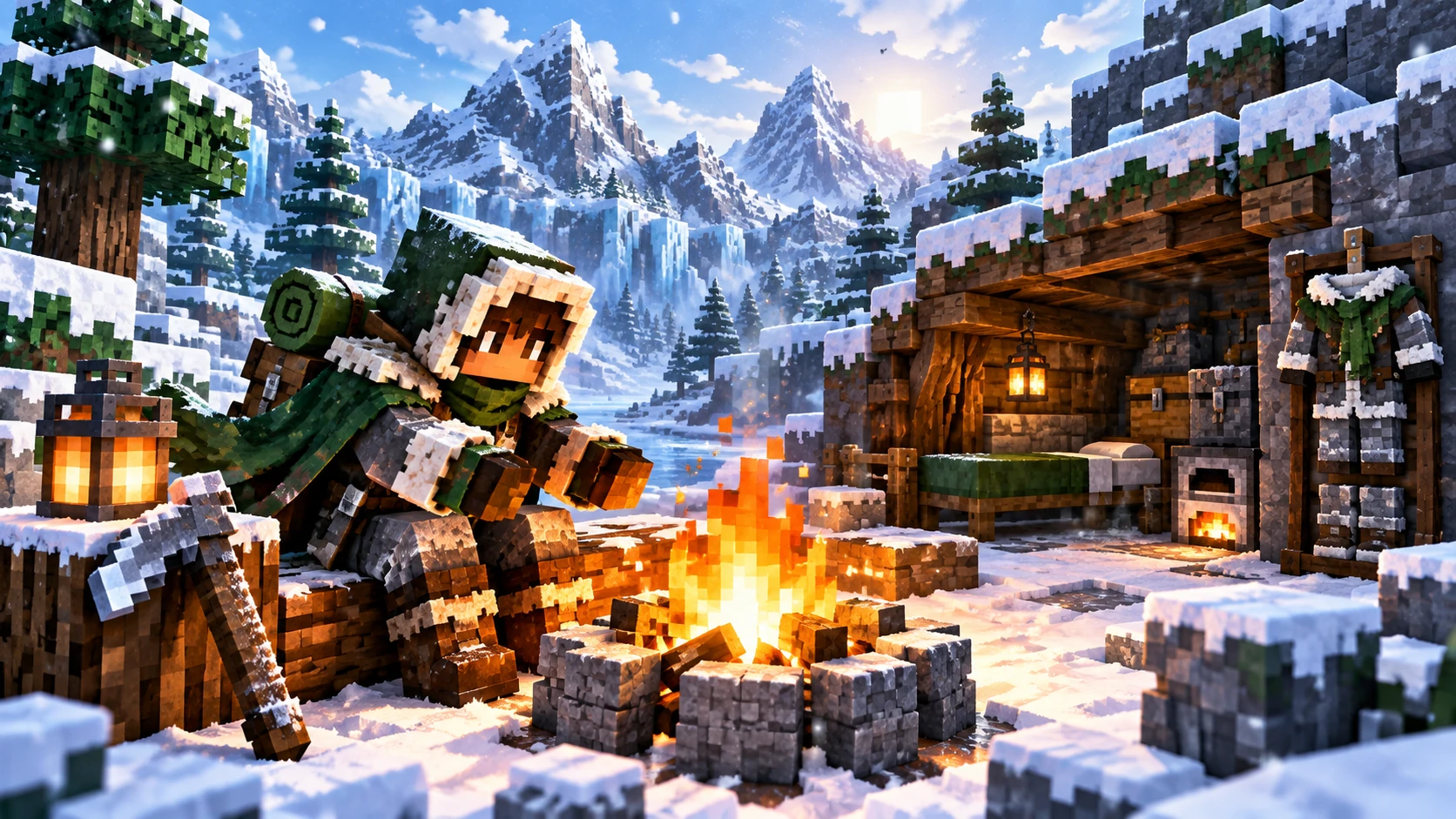 Original cold and heat survival visual